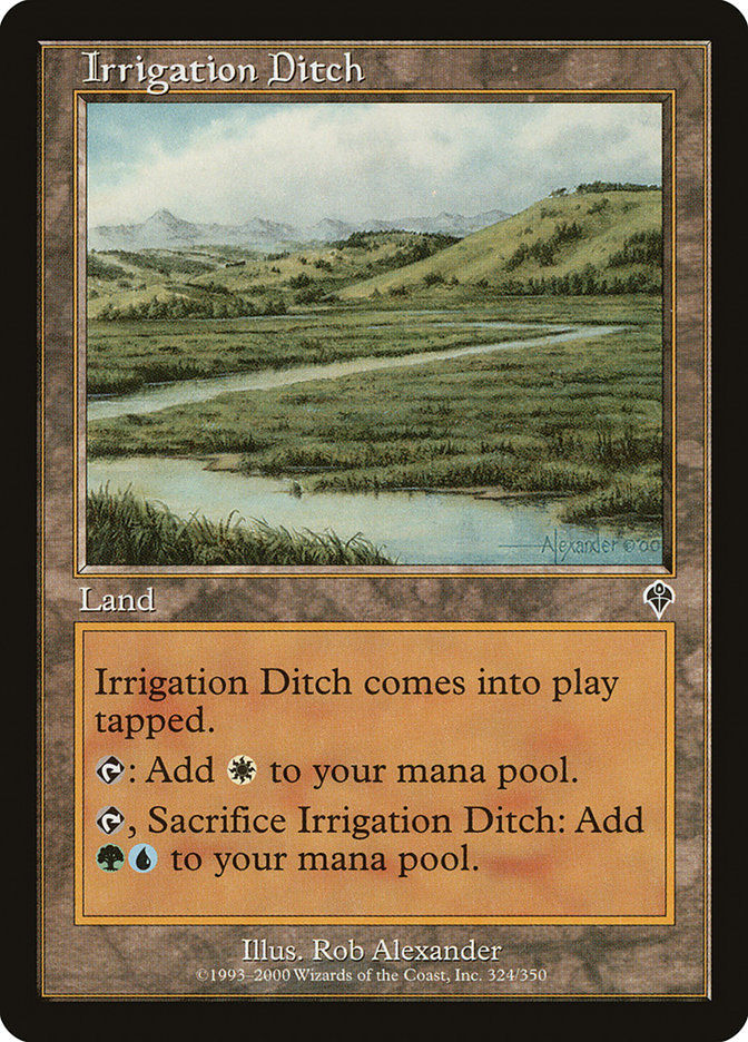 Irrigation Ditch (INV) (324)
