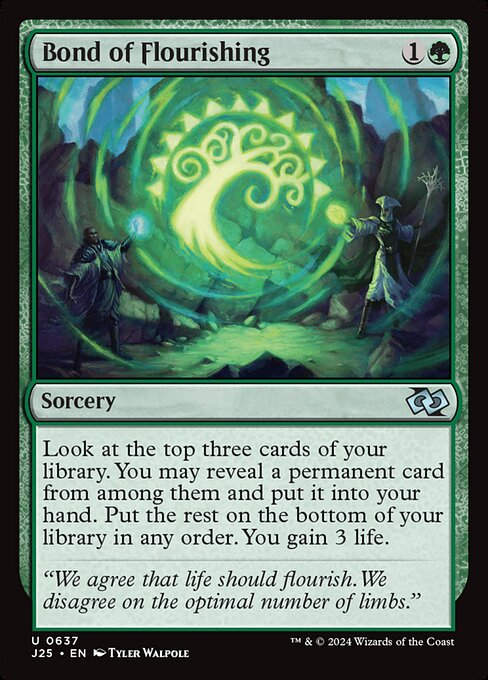 Bond of Flourishing (J25) (637)