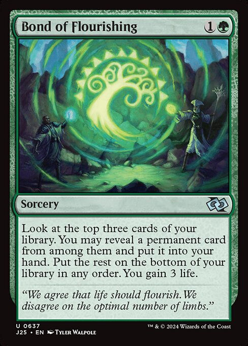 Bond of Flourishing (J25) (637)