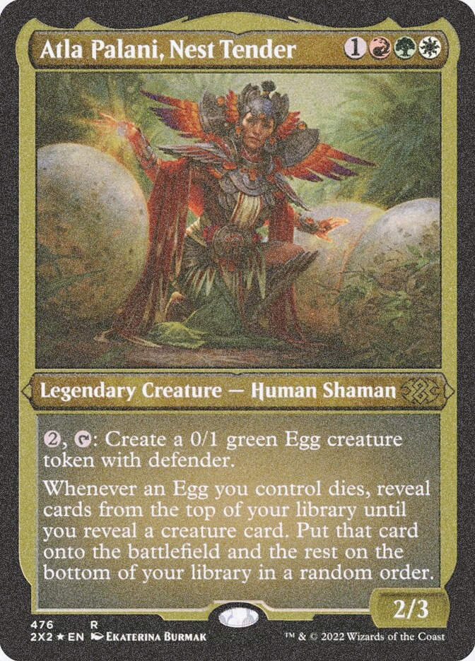 Atla Palani, Nest Tender (2X2) (476) / Foil Etched