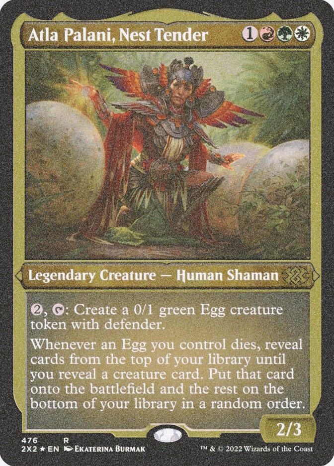 Atla Palani, Nest Tender (2X2) (476) / Foil Etched