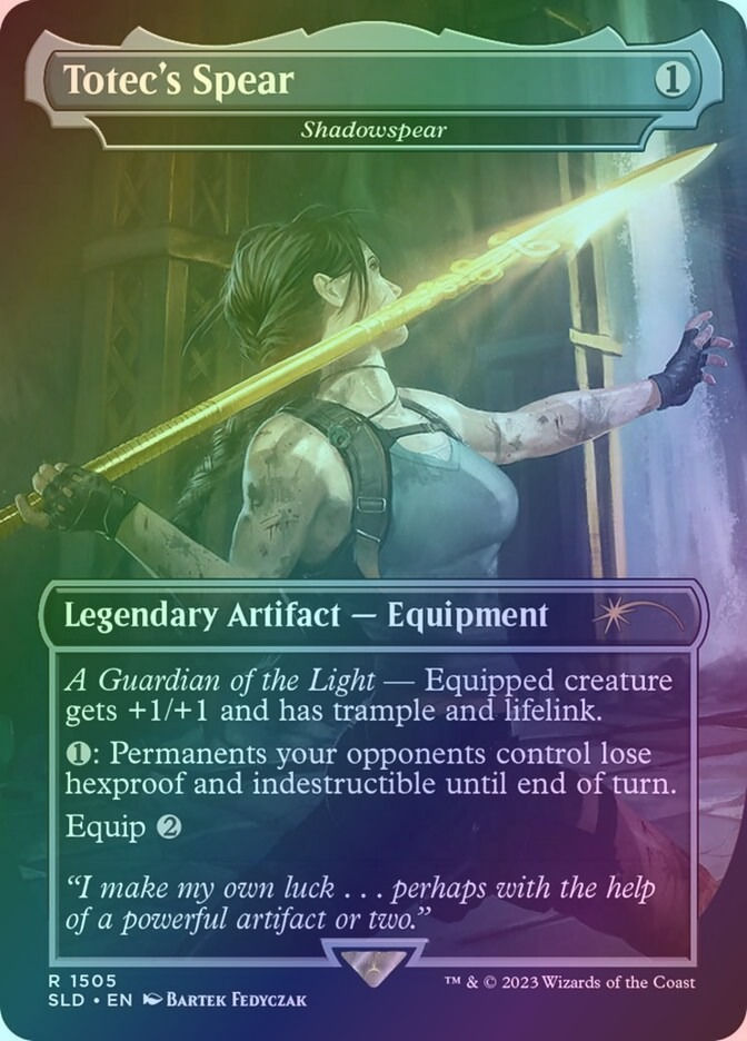 Shadowspear (SLD) (1505) / Borderless / Foil