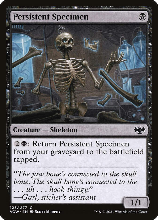 Persistent Specimen (VOW) (125)