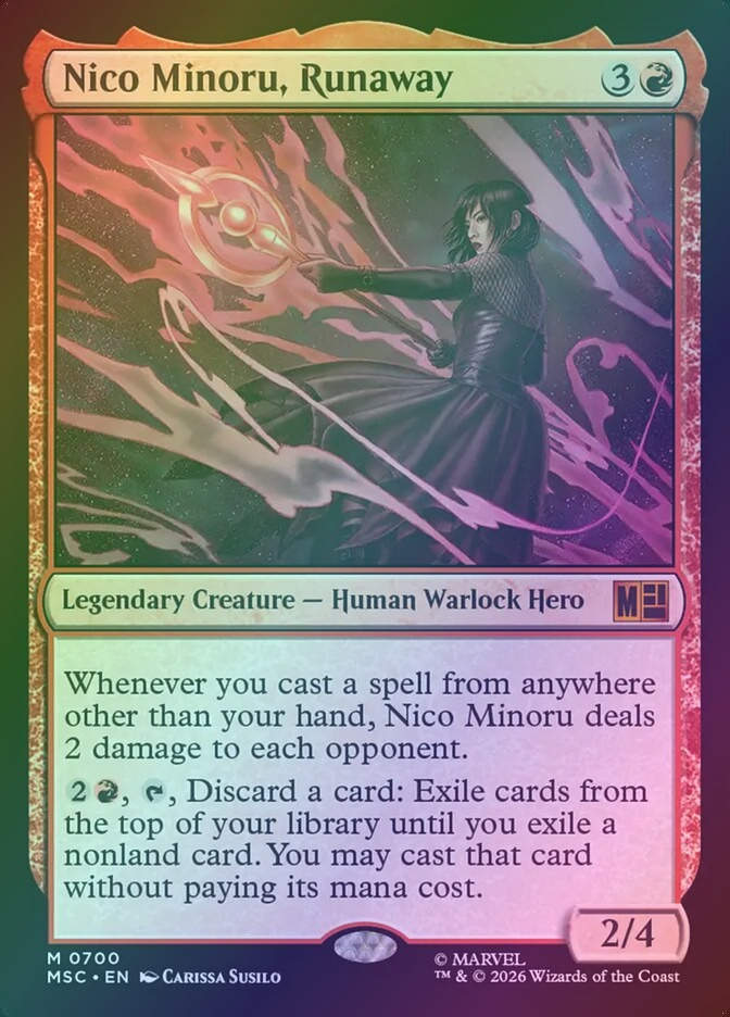 Nico Minoru, Runaway (MSC) (700) / Foil
