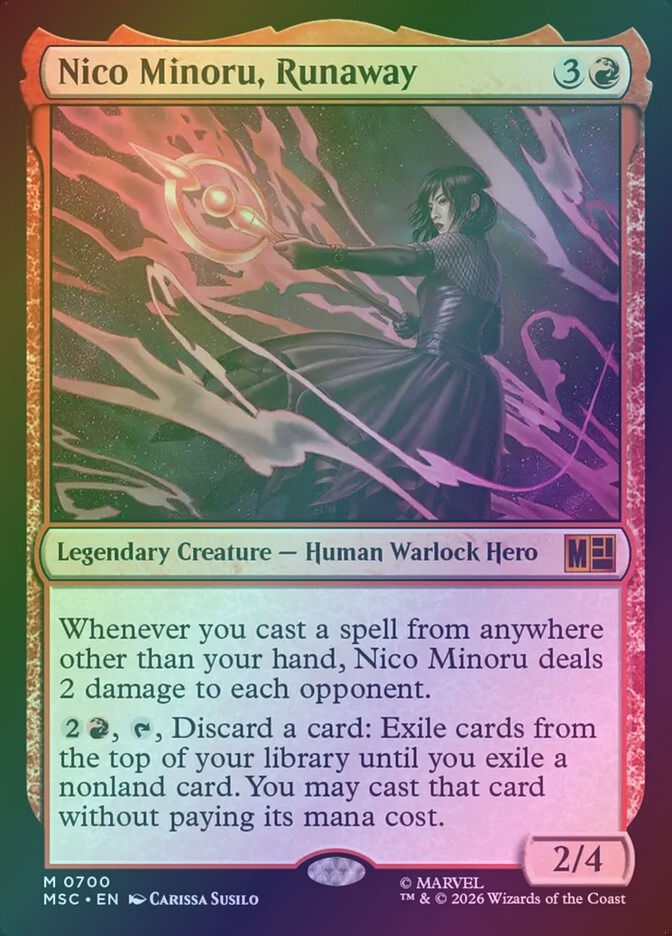 Nico Minoru, Runaway (MSC) (700) / Foil