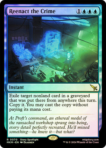 Reenact the Crime (mkm) (70) / Foil