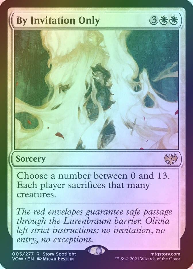 By Invitation Only (VOW) (5) / Foil