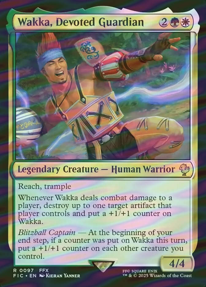 Wakka, Devoted Guardian (FIC) (97) / Surge Foil