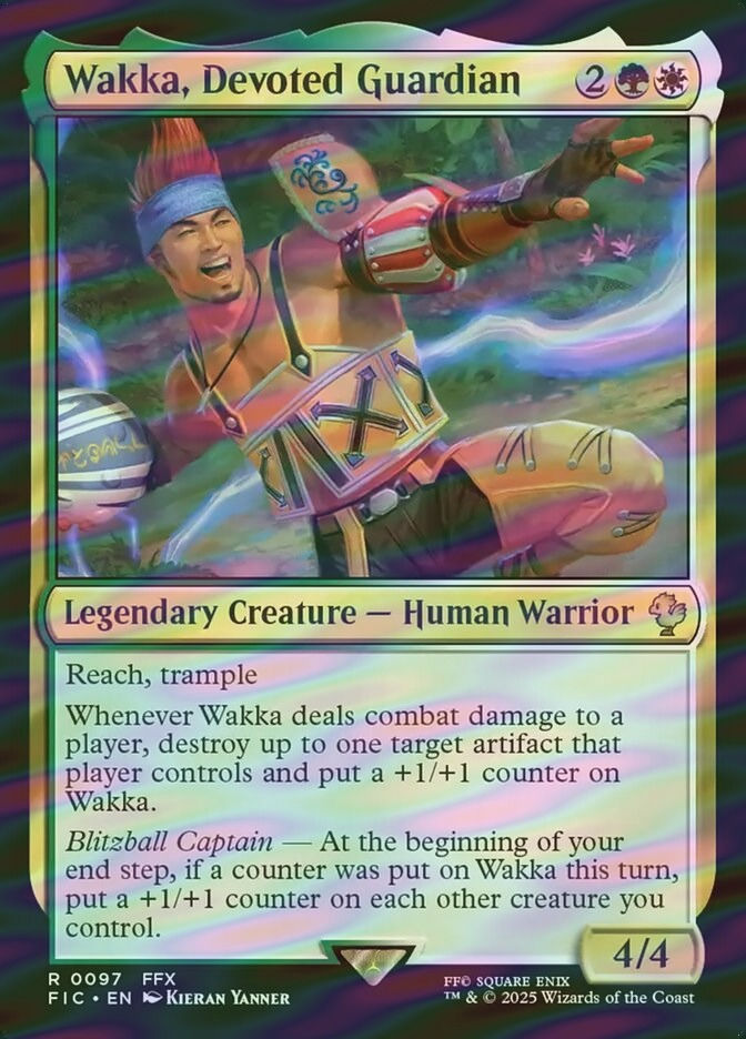 Wakka, Devoted Guardian (FIC) (97) / Surge Foil