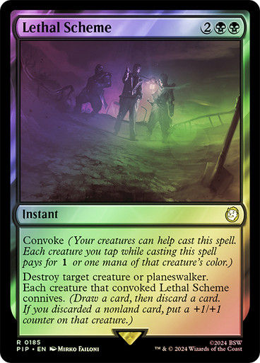 Lethal Scheme (pip) (185) / Foil