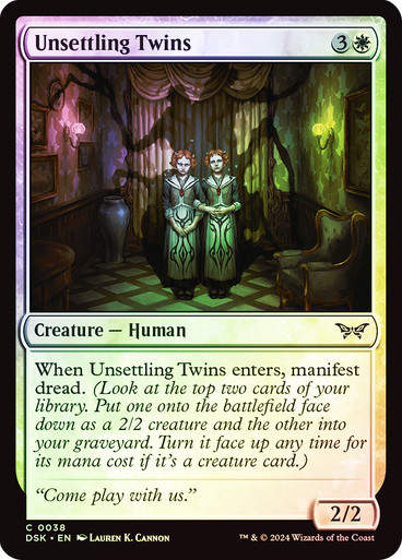 Unsettling Twins (DSK) (38) / Foil