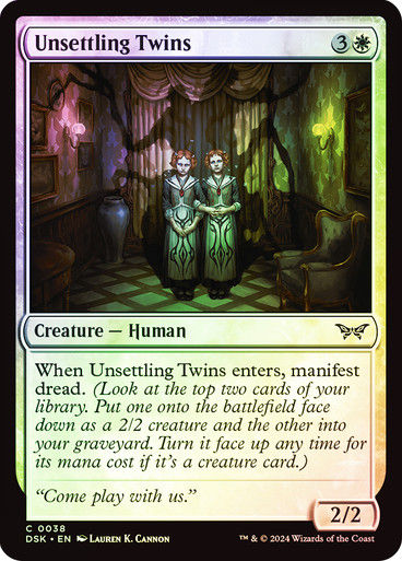 Unsettling Twins (DSK) (38) / Foil