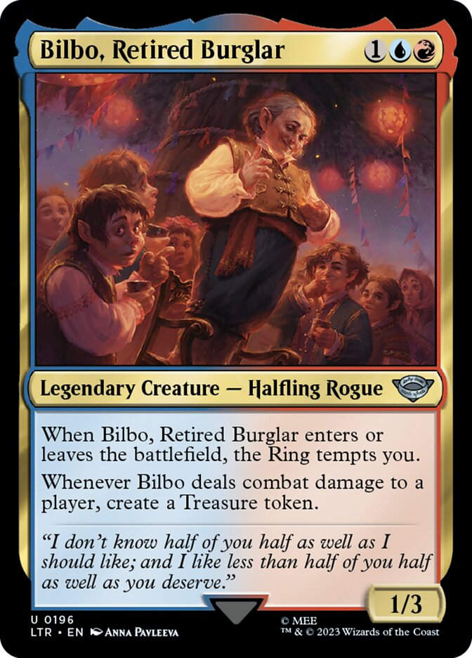 Bilbo, Retired Burglar (LTR) (196)