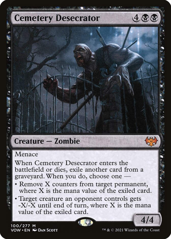 Cemetery Desecrator (VOW) (100)