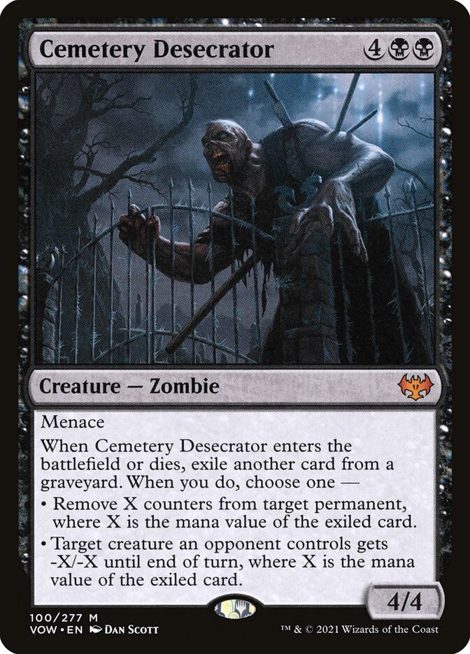 Cemetery Desecrator (VOW) (100)