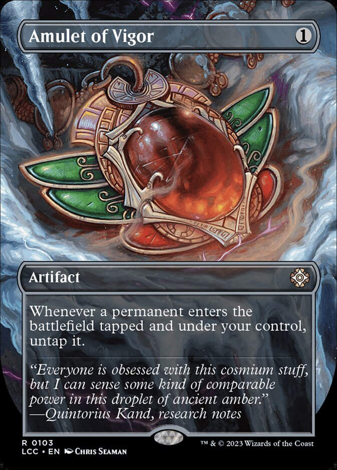 Amulet of Vigor (LCC) (103) / Borderless