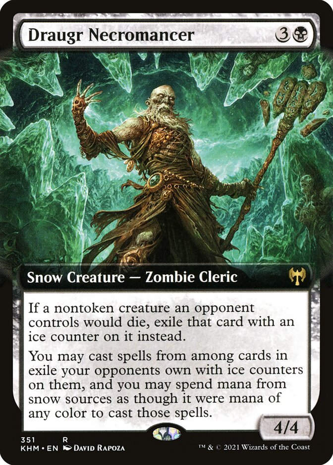 Draugr Necromancer (KHM) (351) / Extended Art