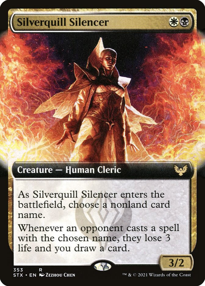 Silverquill Silencer (STX) (353) / Extended Art