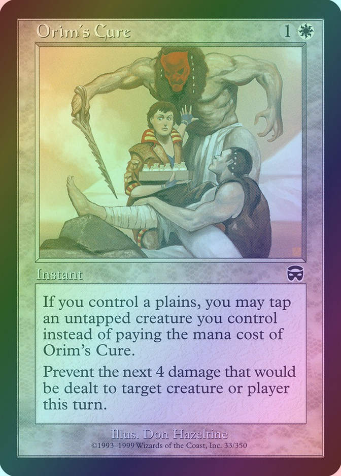 Orim's Cure (MMQ) (33) / Foil