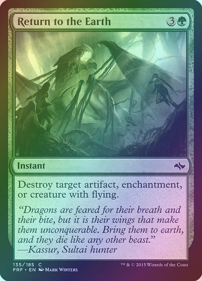 Return to the Earth (FRF) (135) / Foil
