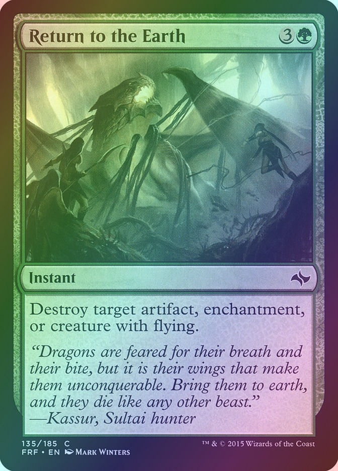 Return to the Earth (FRF) (135) / Foil