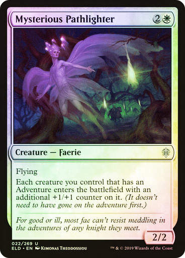 Mysterious Pathlighter (ELD) (22) / Foil