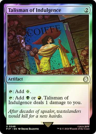 Talisman of Indulgence (pip) (248) / Foil