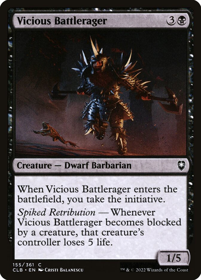 Vicious Battlerager (CLB) (155)