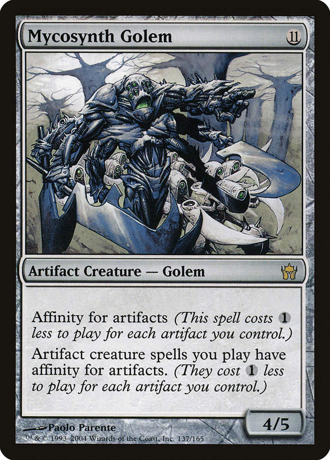 Mycosynth Golem (5DN) (137) / Foil
