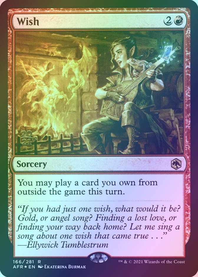 Wish (PAFR) (166s) / Foil