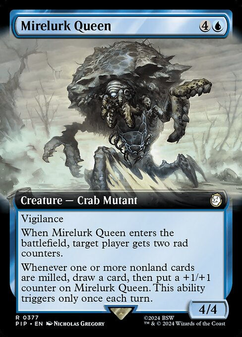 Mirelurk Queen (pip) (377) / Extended Art
