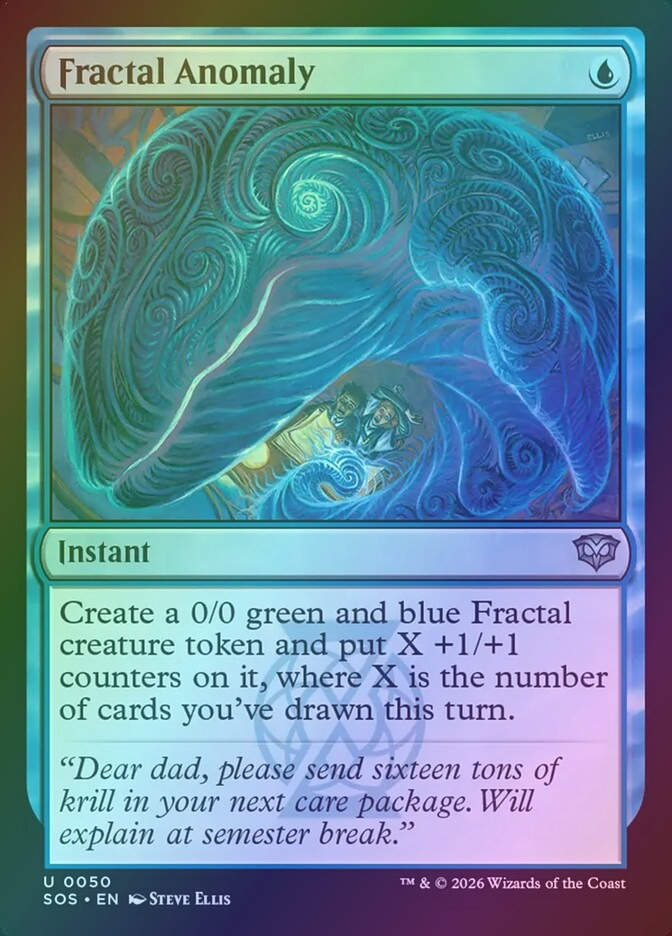 Fractal Anomaly (SOS) (50) / Foil