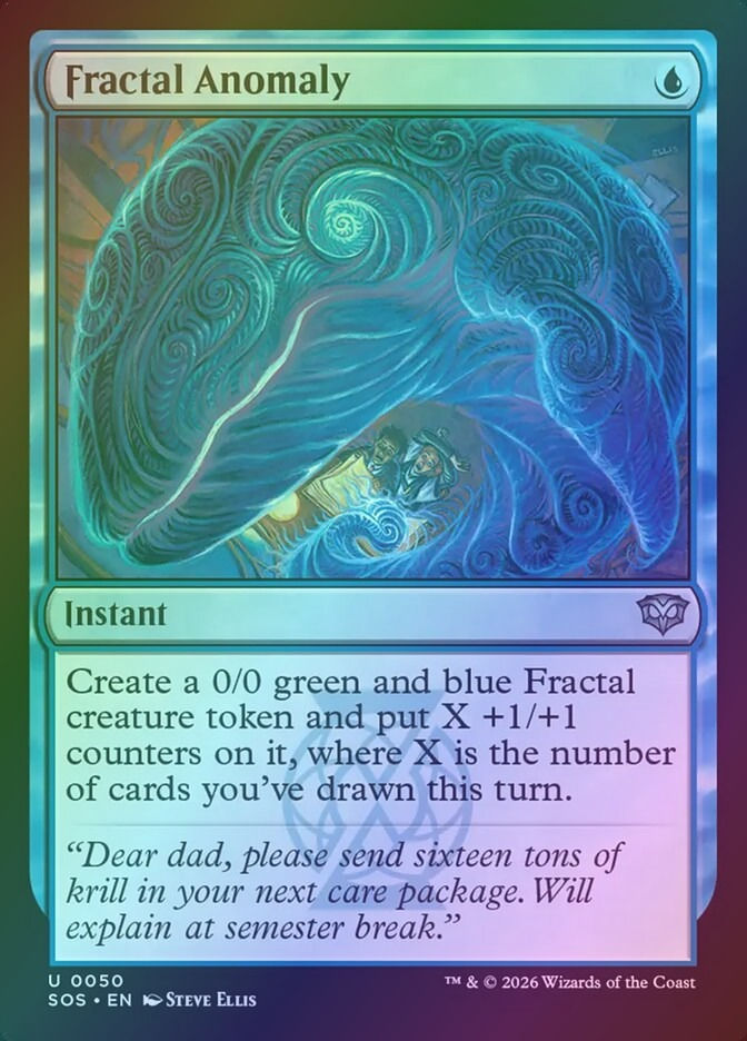 Fractal Anomaly (SOS) (50) / Foil