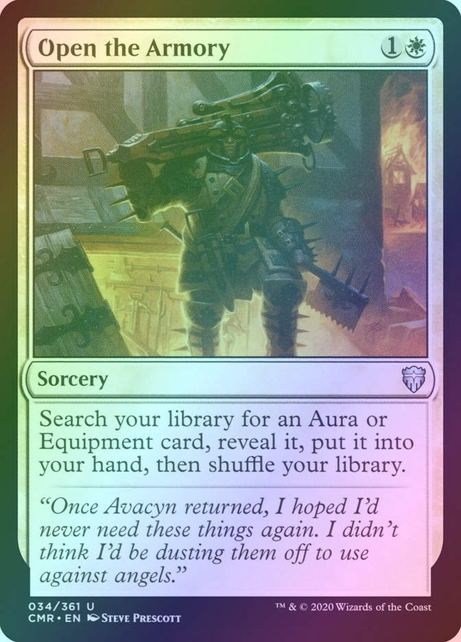 Open the Armory (CMR) (34) / Foil