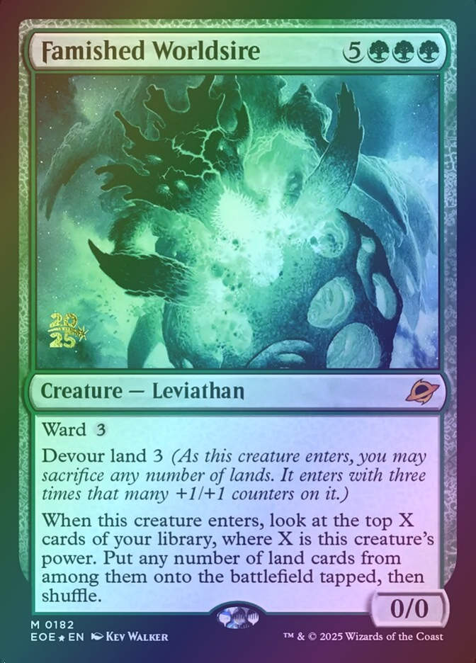 Famished Worldsire (PEOE) (182s) / Foil