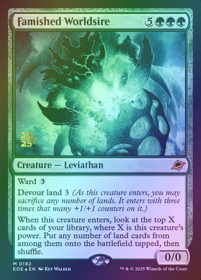 Famished Worldsire (PEOE) (182s) / Foil