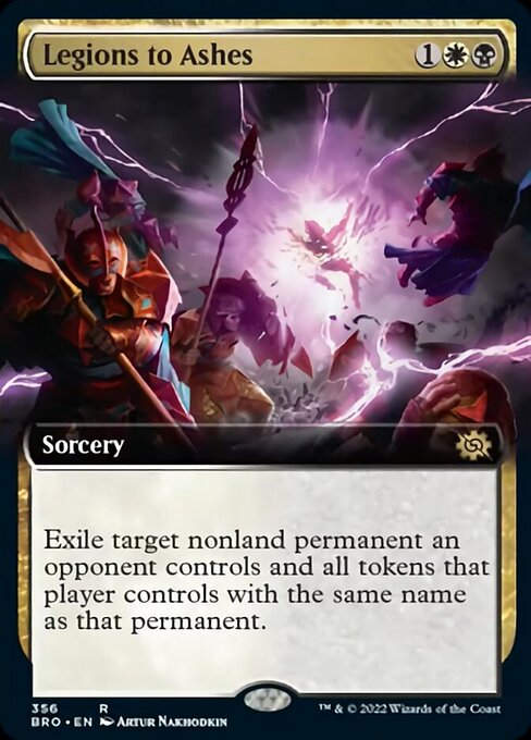 Legions to Ashes (BRO) / Extended Art