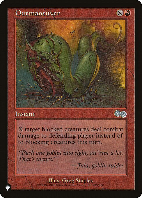 Outmaneuver (PLST) (USG-205)