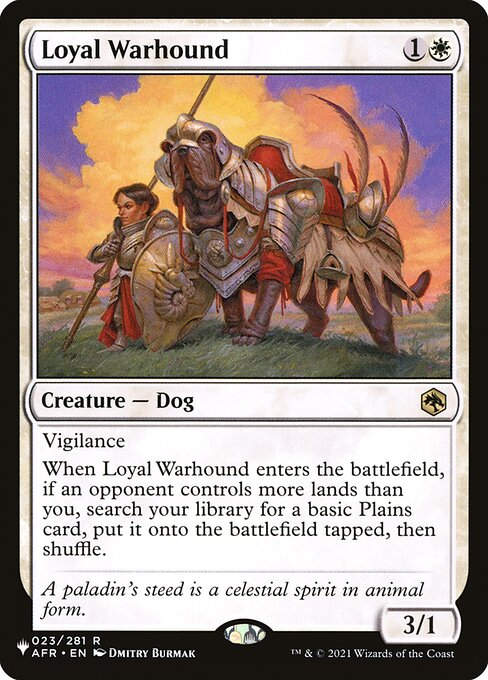 Loyal Warhound (PLST) (AFR-23)
