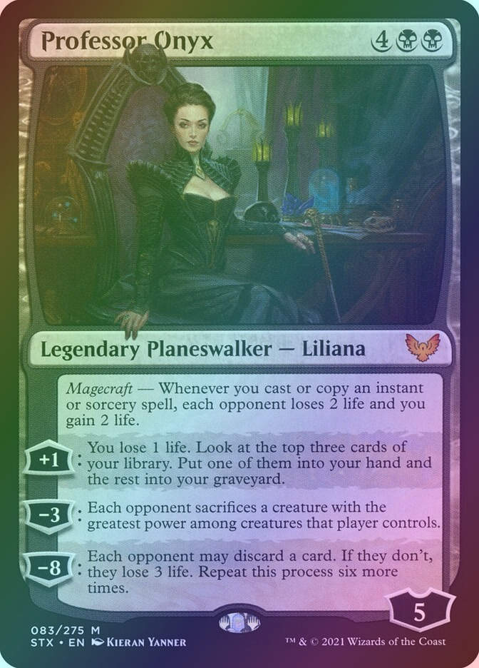 Professor Onyx (STX) (83) / Foil