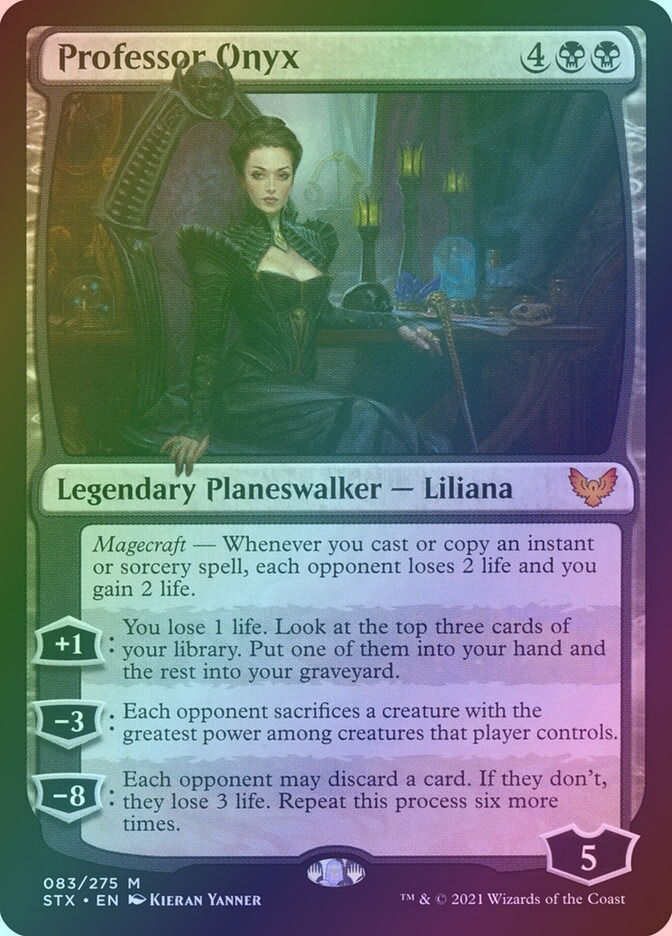Professor Onyx (STX) (83) / Foil