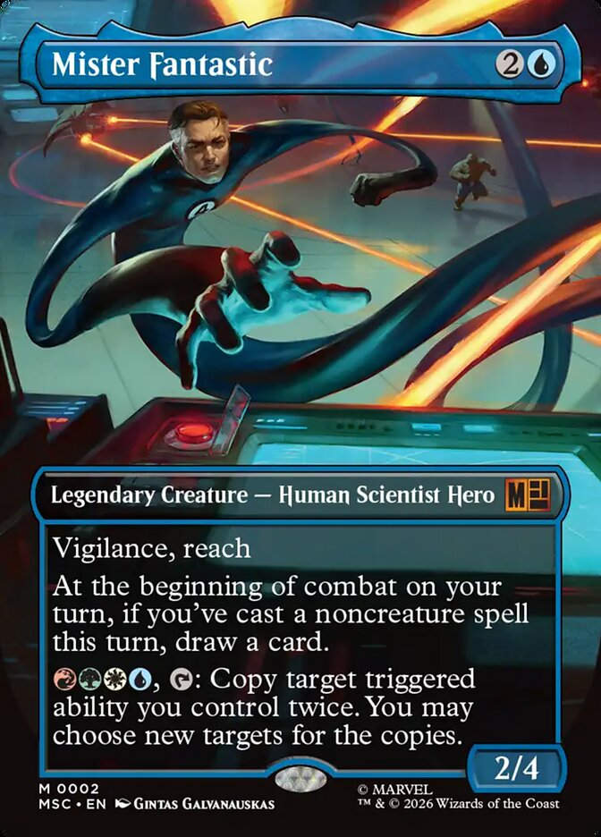 Mister Fantastic (MSC) (2) / Borderless