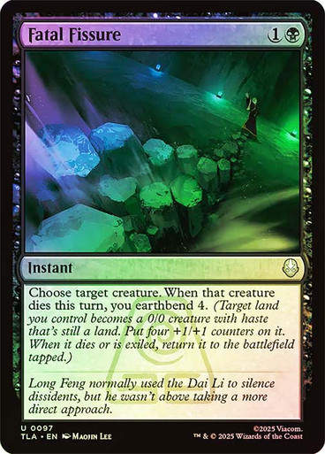 Fatal Fissure (TLA) (97) / Foil