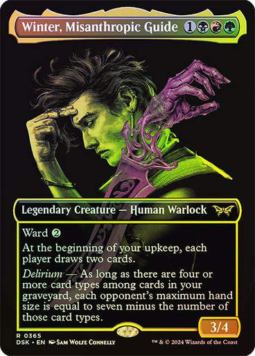Winter, Misanthropic Guide (DSK) (365) / Foil / Borderless