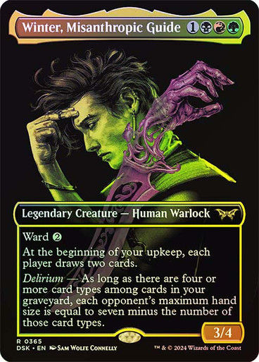 Winter, Misanthropic Guide (DSK) (365) / Foil / Borderless