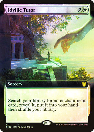 Idyllic Tutor (THB) (301) / Extended Art / Foil