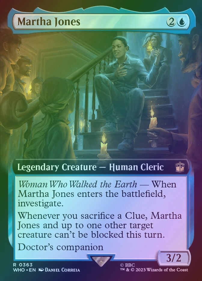 Martha Jones (WHO) (363) / Extended Art / Foil
