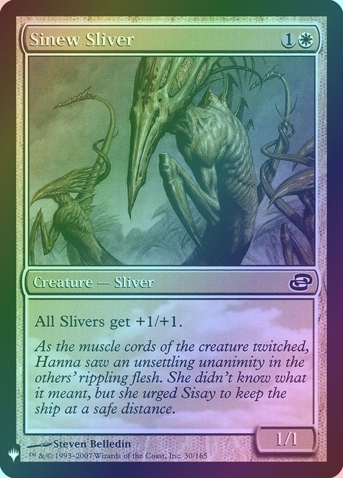 Sinew Sliver (PLST) (PLC-30) / Foil