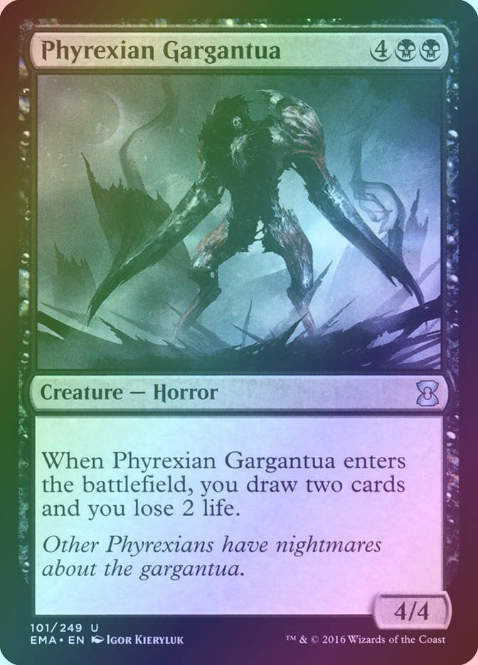 Phyrexian Gargantua (EMA) (101) / Foil