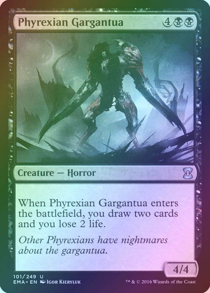 Phyrexian Gargantua (EMA) (101) / Foil